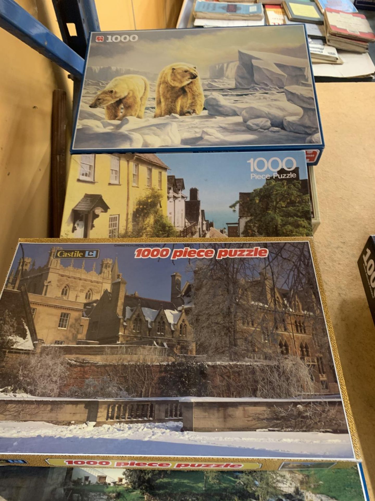 A QUANTITY OF 1000 PIECE JIGSAW PUZZLES TO INCLUDE WILDLIFE, ETC - 7 IN TOTAL - Bild 2 aus 4