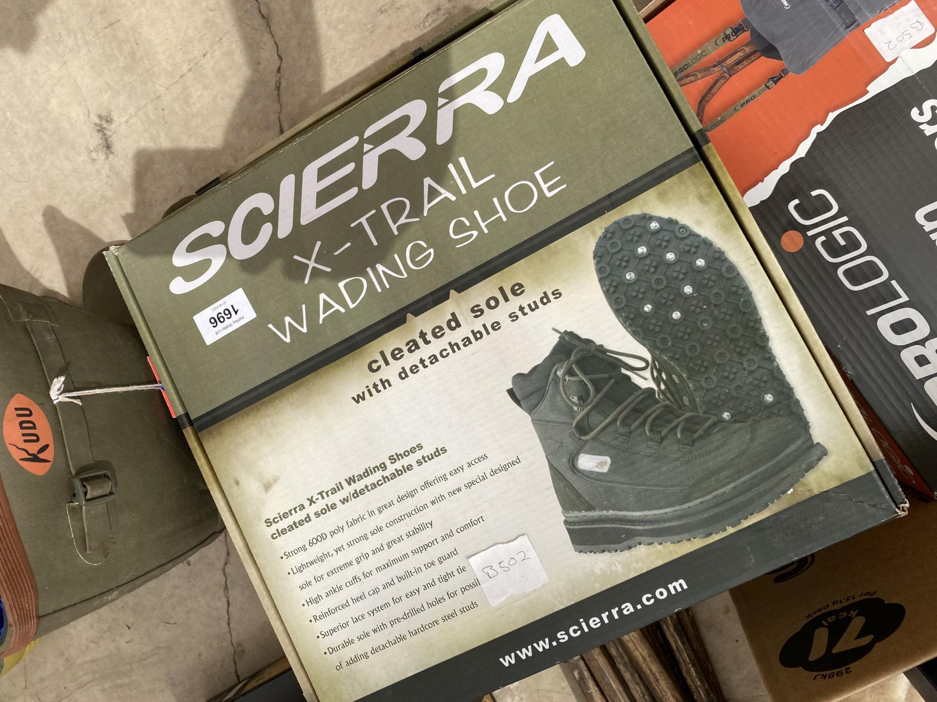 TWO BOXED PAIRS OF SCIERRA X-TRAIL WADING BOOTS (FROM A TACKLE SHOP CLEARANCE) - Image 2 of 4
