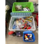 A LARGE ASSORTMENT OF LEGO