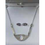 A BOXED CHARLES RENNIE MACINTOSH NECKLACE SET