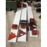 THREE TRAILER LIGHT BOARDS