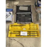 TWO SDS DRILL BIT SETS