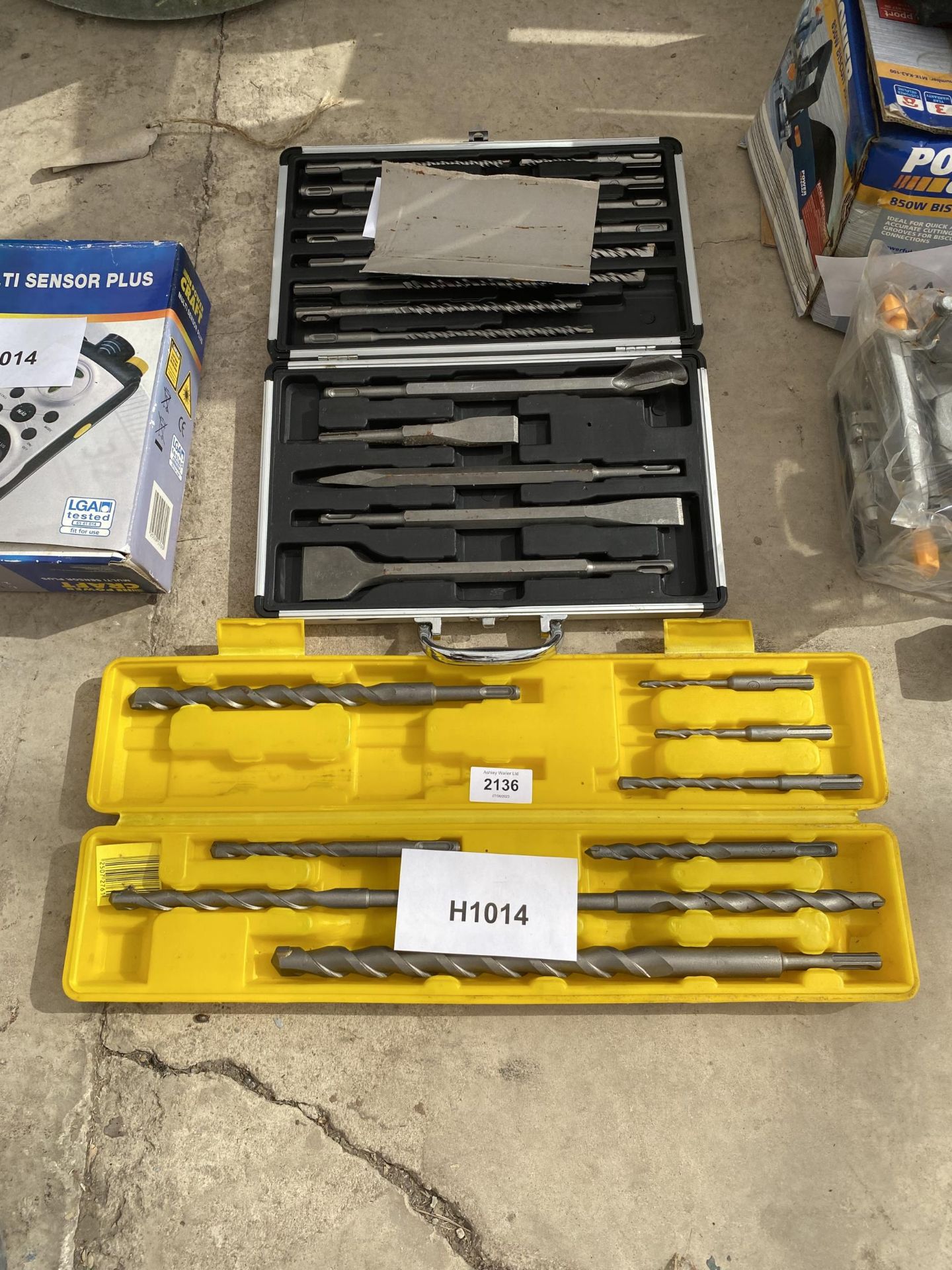 TWO SDS DRILL BIT SETS