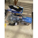 A POWER CRAFT BISCUIT JOINTER AND A DETAIL SANDER ETC