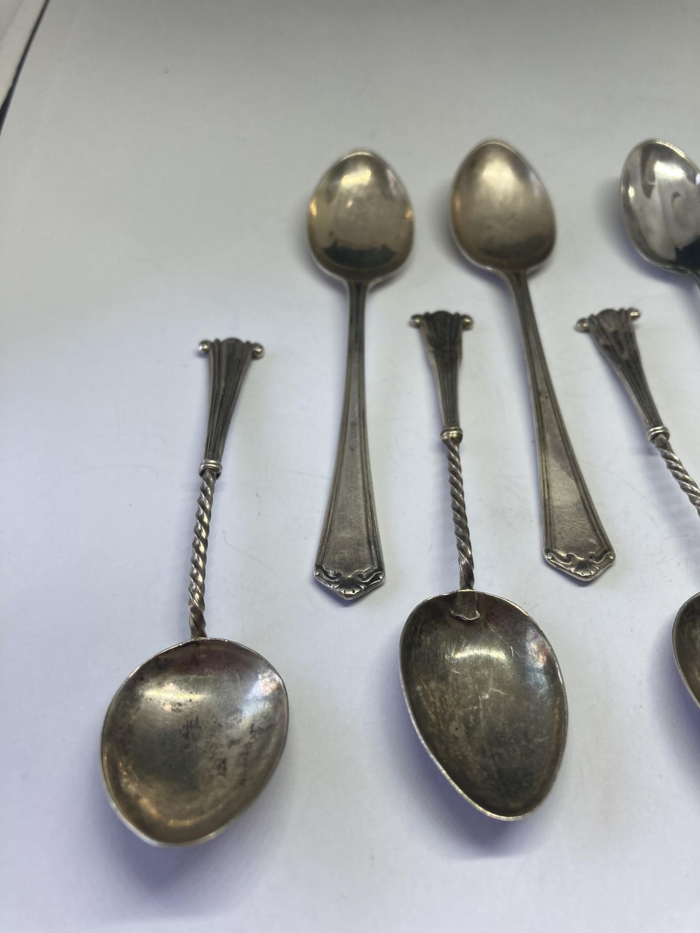 ASSORTED SILVER HALLMARKED SPOONS - Image 2 of 4
