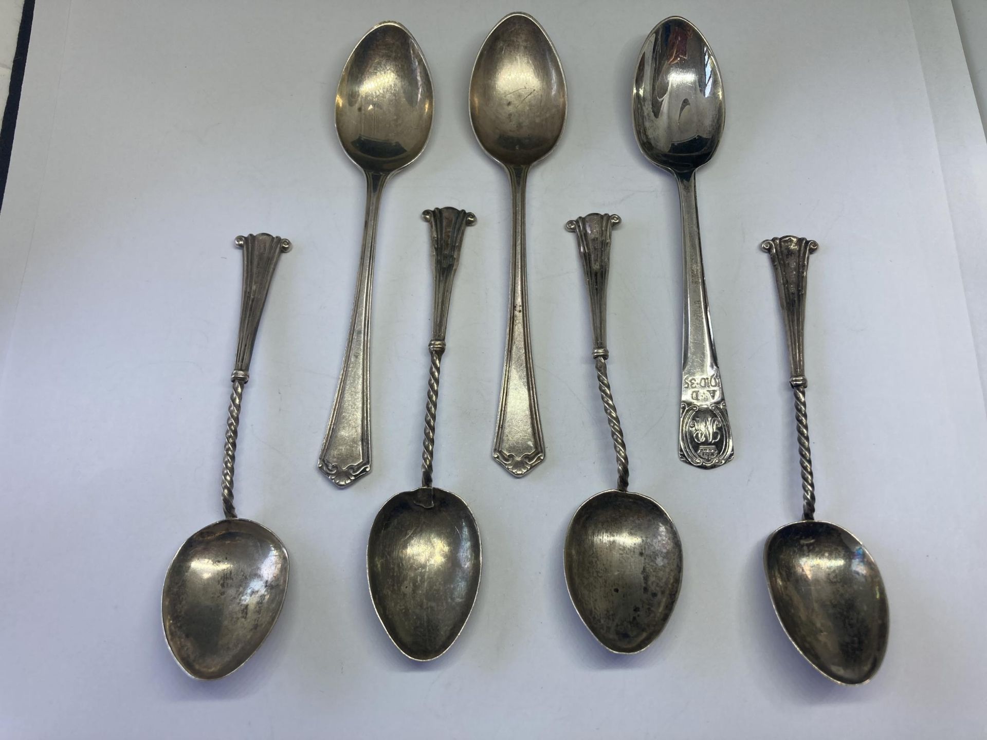 ASSORTED SILVER HALLMARKED SPOONS