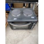 A COOKWORKS MINI OVEN AND HOB