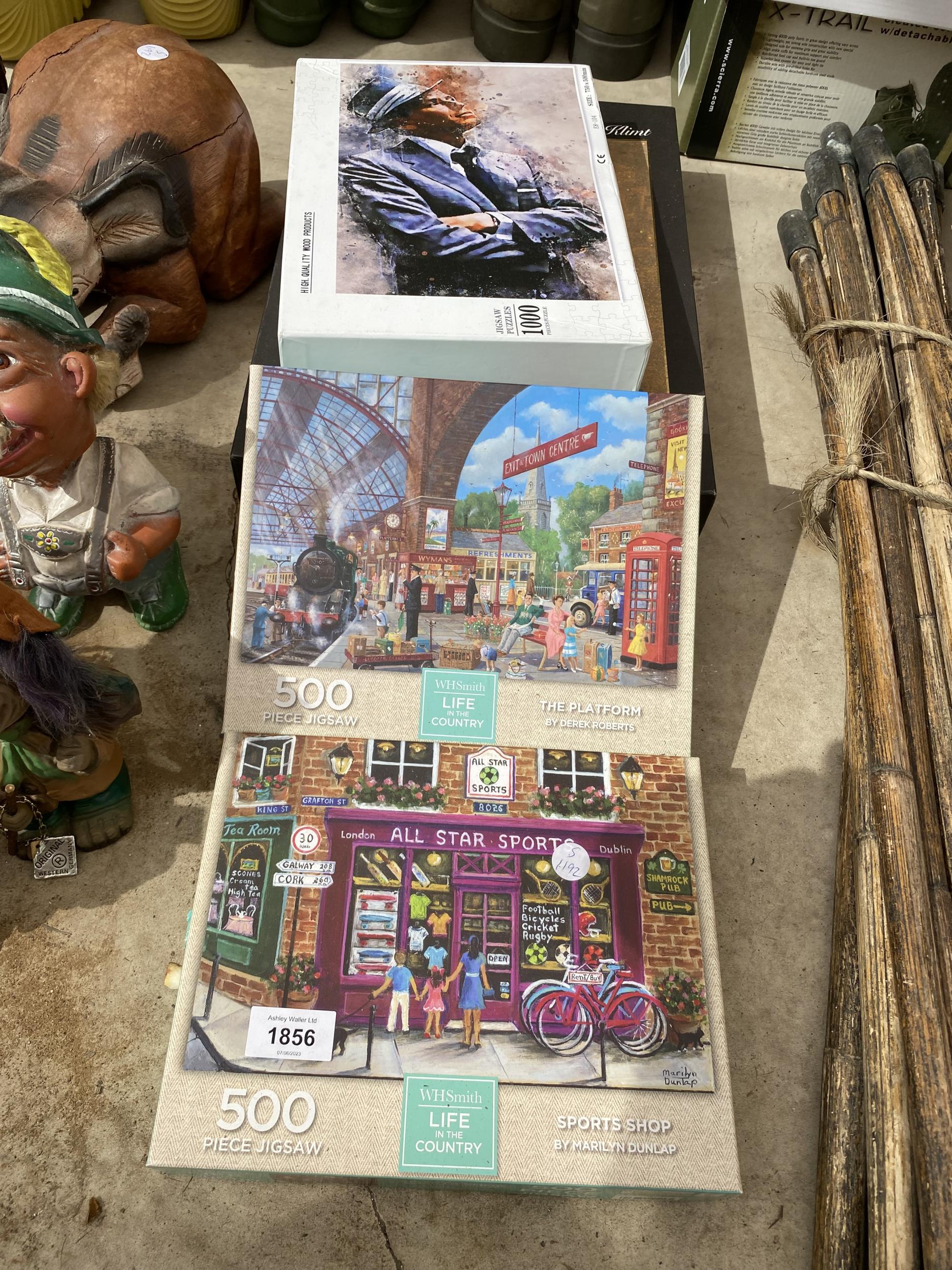 FOUR VARIOUS JIGSAW PUZZLES