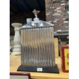 A CHROME R.R. GRILL SPIRIT OF ECSTASY ON BASE HEIGHT 40CM