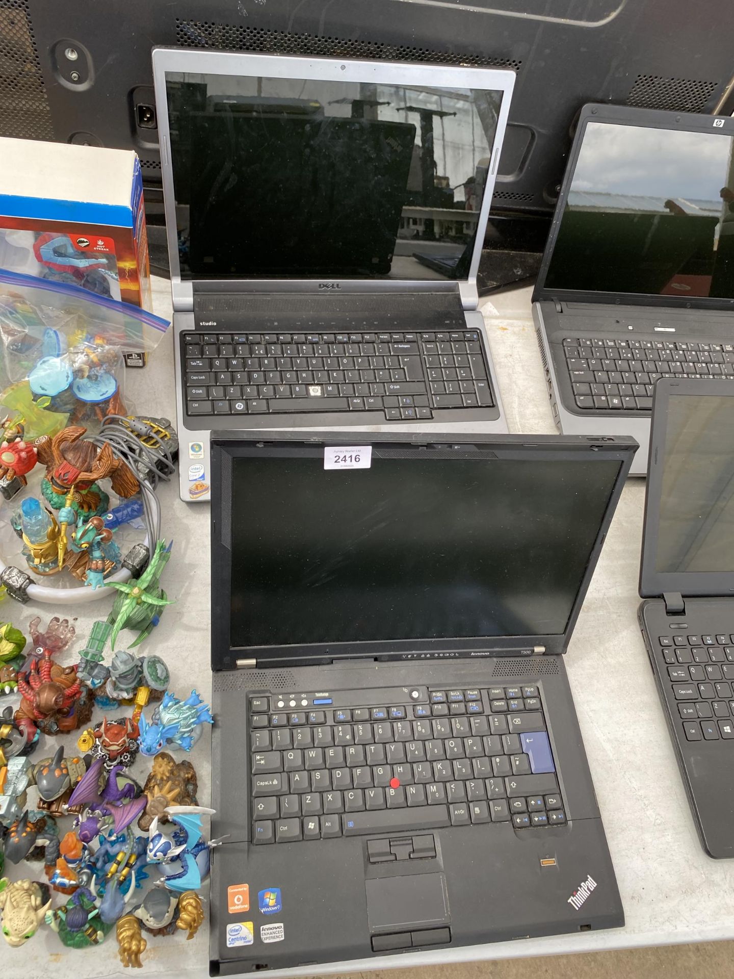 TWO LAPTOPS TO INCLUDE A DELL
