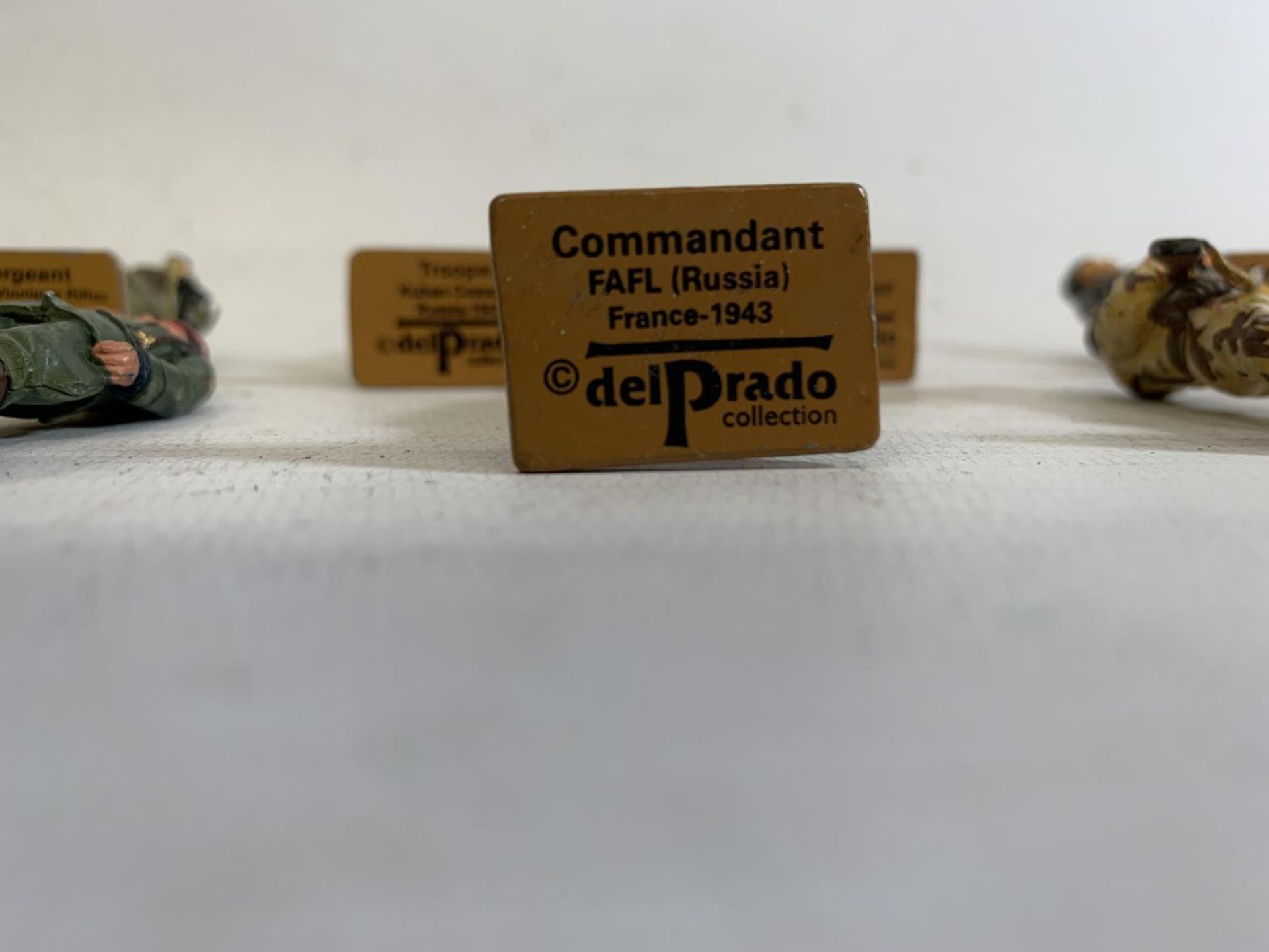 TWELVE DEL PRADO DIE CAST WORLD WAR TWO FIGURES OF SOLDIERS TO INCLUDE USSR, CANADIAN, JAPANESE, - Image 7 of 8