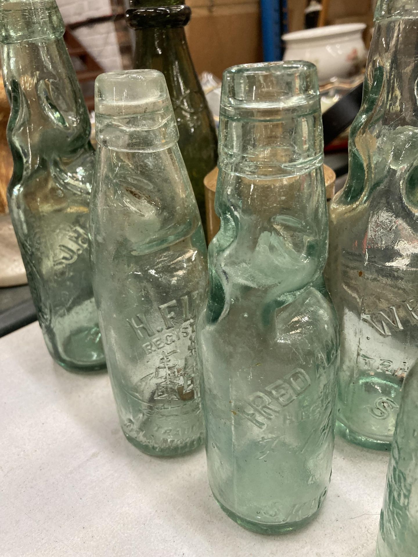 A QUANTITY OF VINTAGE ADVERTISING BOTTLES - Image 3 of 3