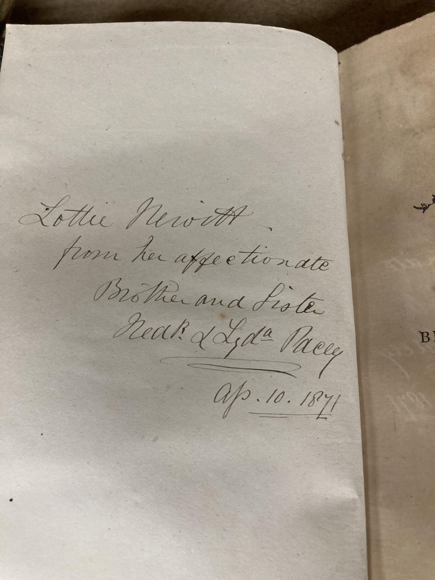 TWO ANTIQUE BOOKS, 'WANDERING OVER BIBLE LANDS AND SEA' PUBLISHED 1866 AND 'THE LOG BOOK OF A - Image 5 of 6