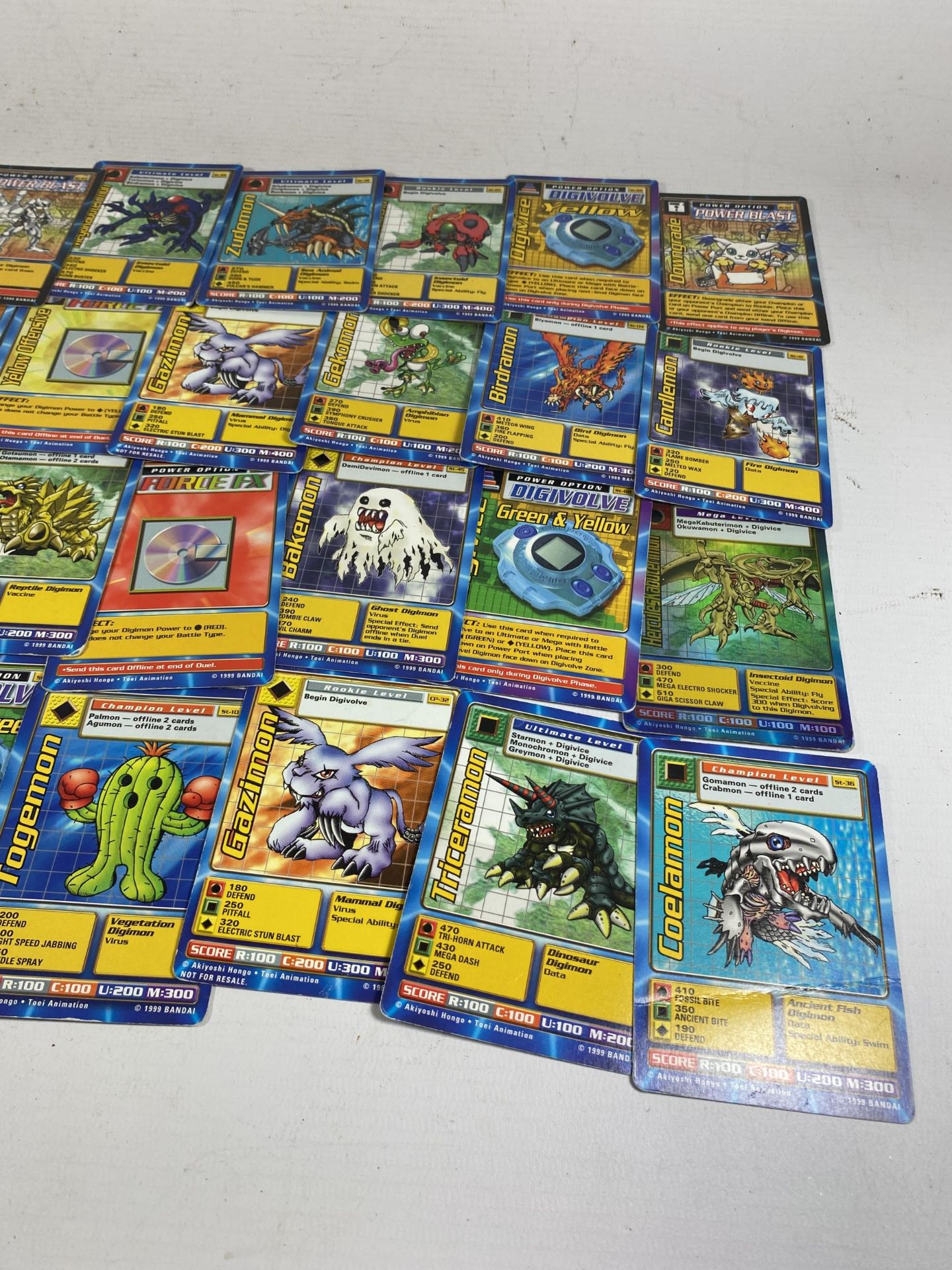 A GROUP OF RETRO DIGIMON CARDS - Bild 3 aus 3