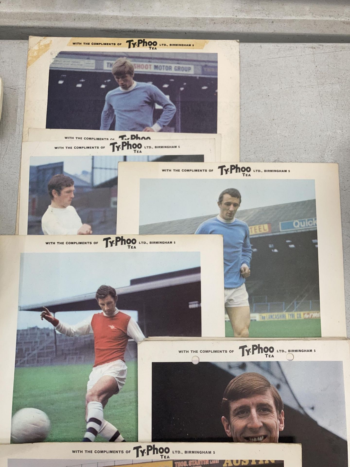 A COLLECTION OF TYPHOO TEA FOOTBALL PULL OUTS, STOKE CITY, BIRMINGHAM ETC - Image 2 of 3