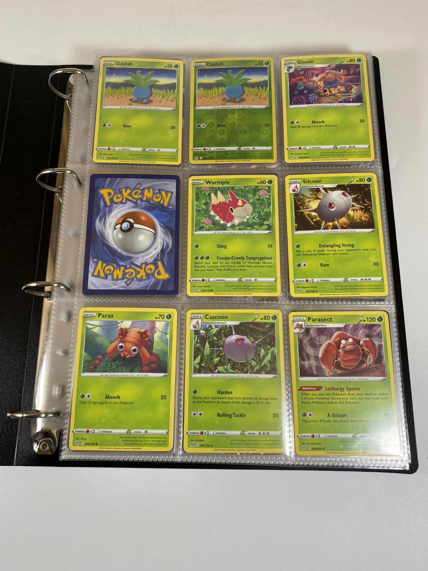 A FOLDER OF POKEMON CARDS, LOTS OF RARES, LARGE PART COMPLETE SETS ETC - Image 5 of 10