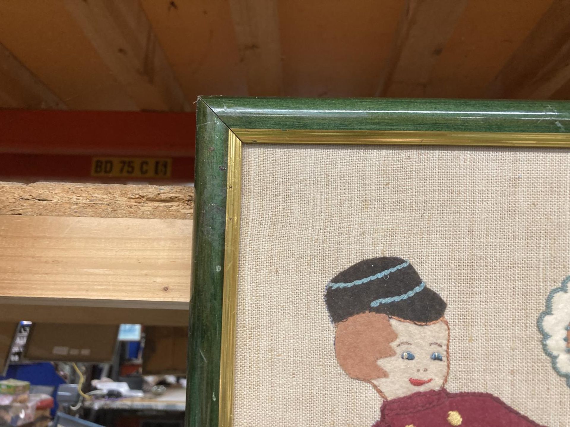 A FRAMED NURSERY EMBROIDERY - Bild 2 aus 3