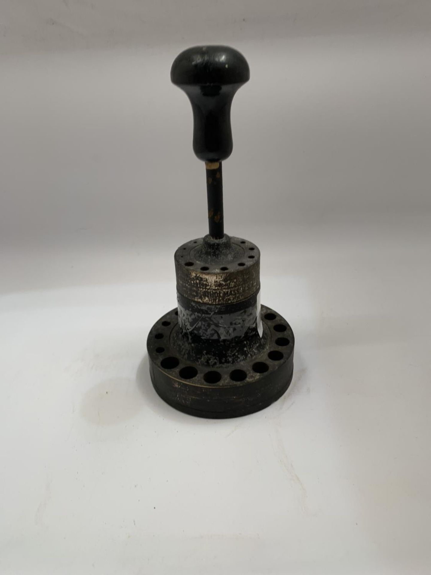 A VINTAGE UNION TWIST DRILL BIT HOLDER