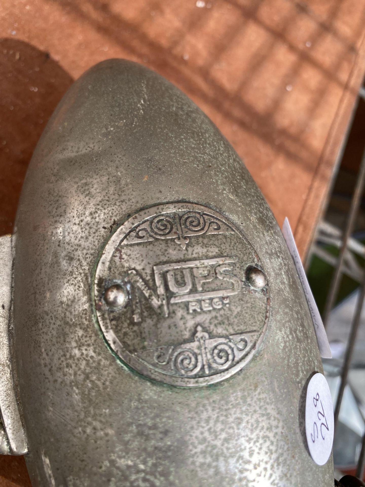 A VINTAGE NUPS REG BULLET AUTOMOBILE LIGHT - Image 3 of 5