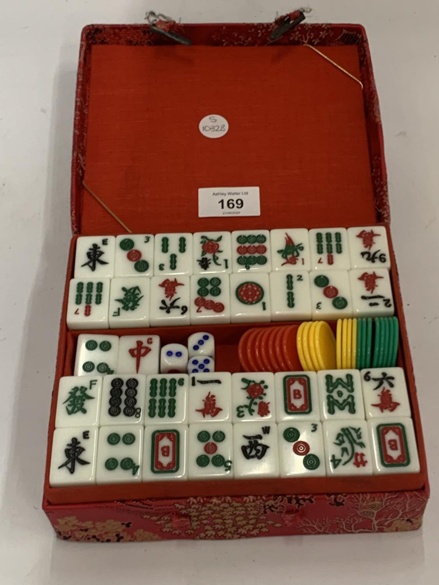 A BOXED MAH JONG GAME