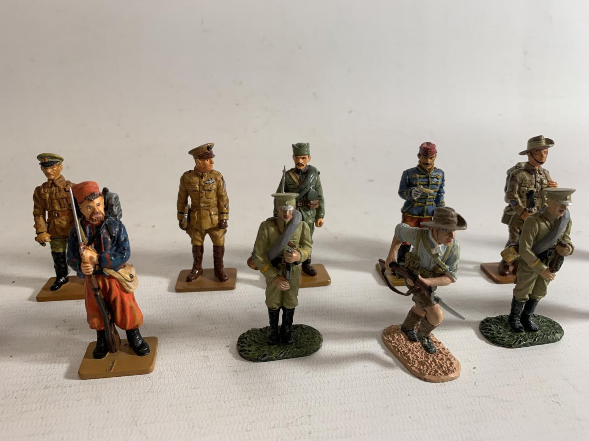 SEVENTEEN DEL PRADO DIE CAST WORLD WAR ONE FIGURES OF SOLDIERS - Image 4 of 11