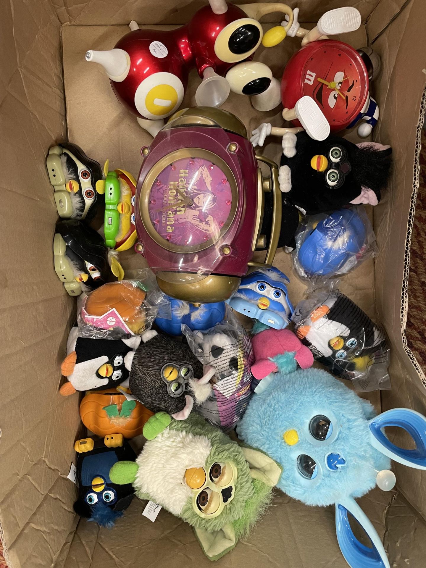 A MIXED LOT OF FURBYS ETC