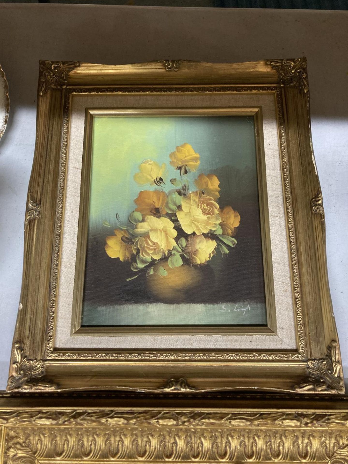 A 19TH CENTURY GILT FRAMED STILL LIFE OIL PAINTING BY EDWARD GEORGE HANDEL LUCAS, SIGNED E.G.H LUCAS - Image 2 of 6