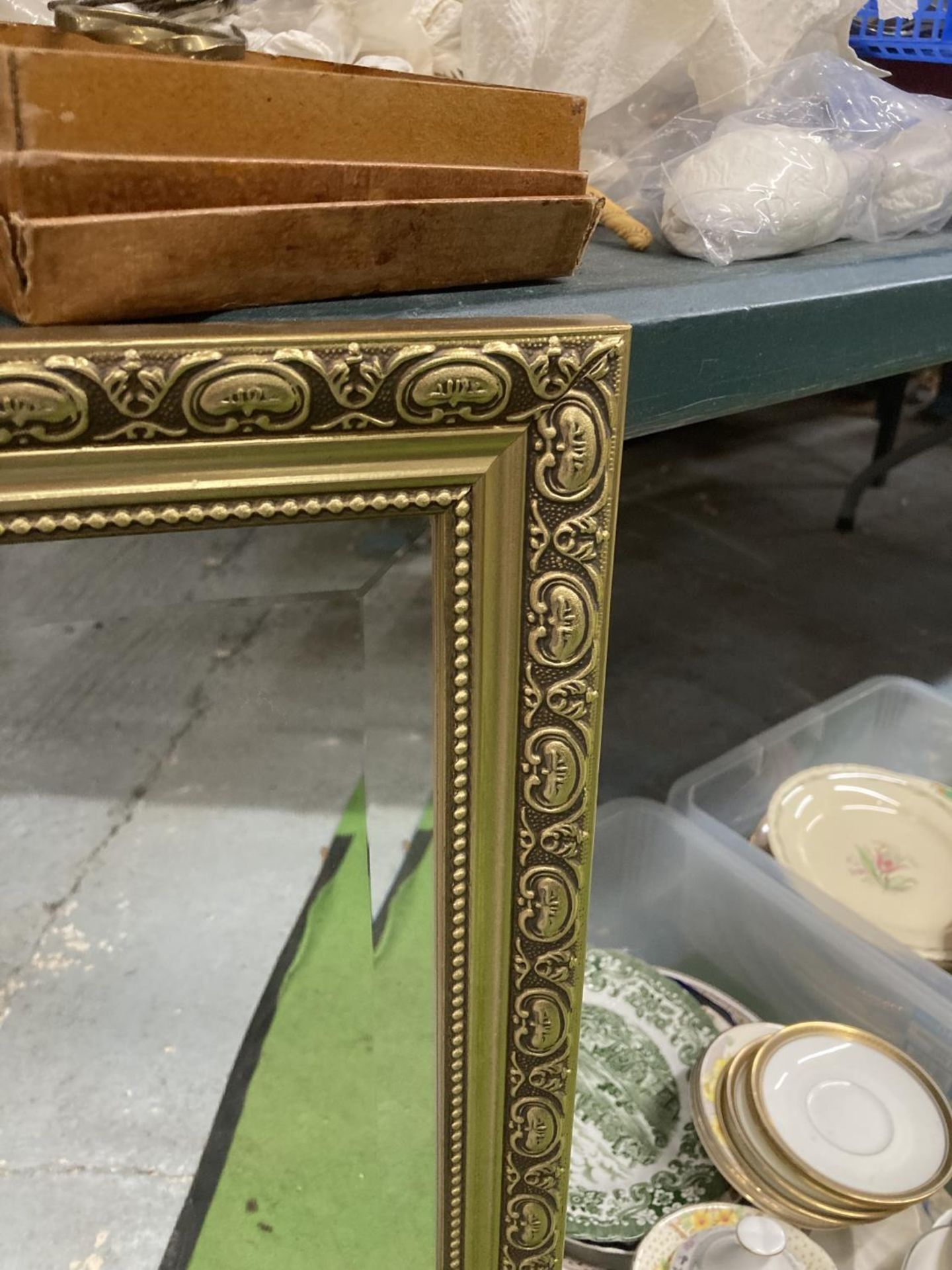 TWO GILT FRAMED MIRRORS - Image 3 of 5