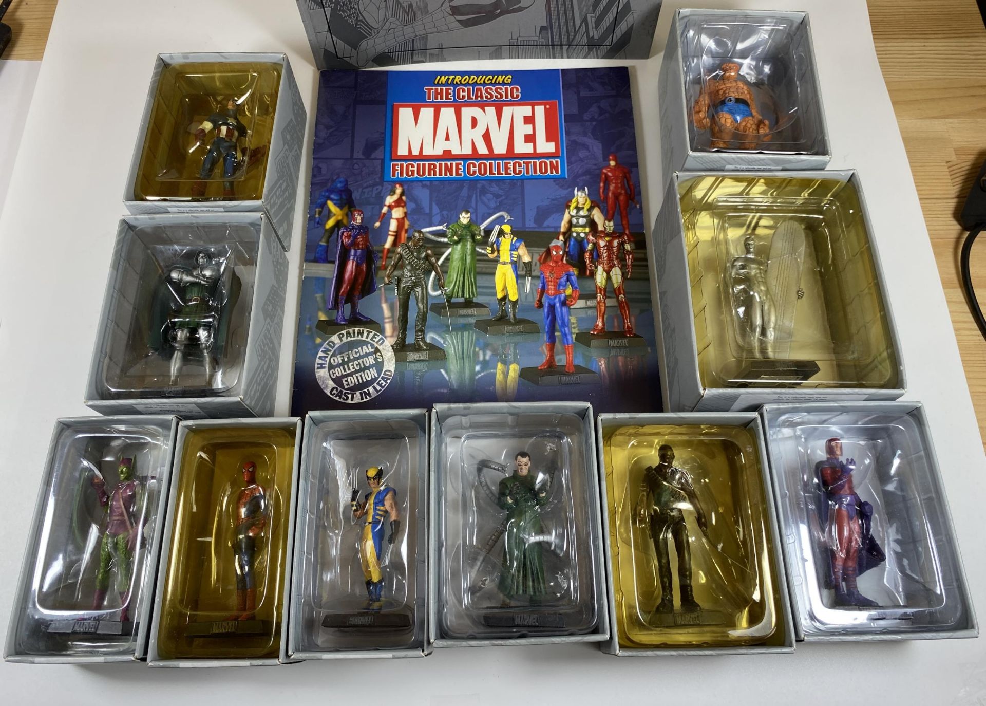 A COMPLETE SET OF 1-200 THE CLASSIC MARVEL COLLECTION FIGURES, ALL BOXED AS NEW COMPLETE WITH 200 - Image 2 of 12