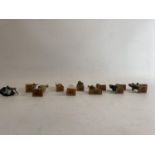 TWELVE DEL PRADO DIE CAST FIGURES OF SOLDIERS FROM VARIOUS ERAS TO INCLUDE VIETNAM, KOREAN WAR ETC