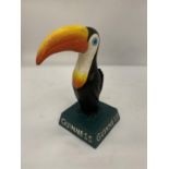 A CAST GUINNESS TOUCAN HEIGHT 20CM