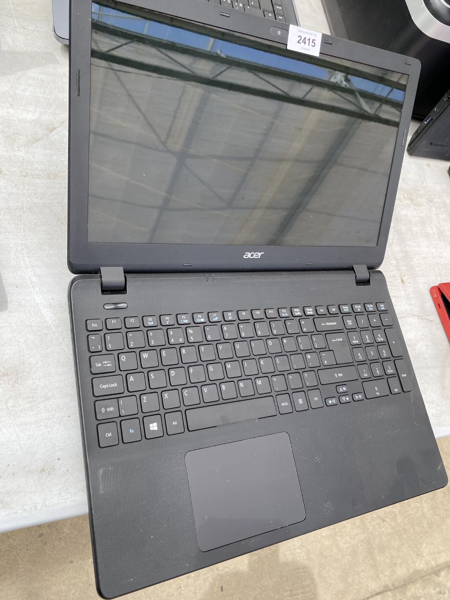 TWO LAPTOPS TO INCLUDE AN ACER - Image 3 of 3