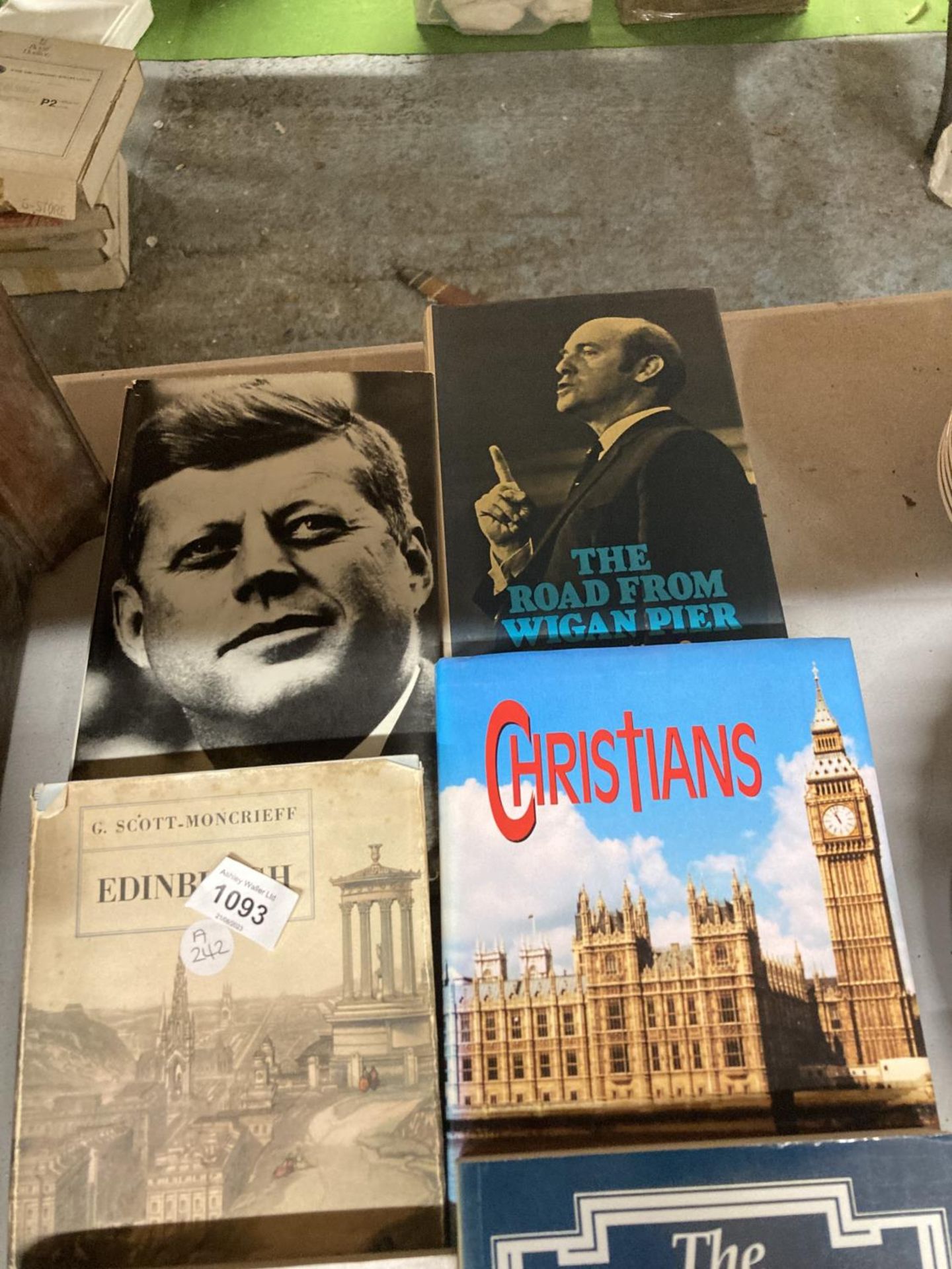 A GROUP OF BOOKS, JFK, CHRISTIANS ETC - Image 2 of 3