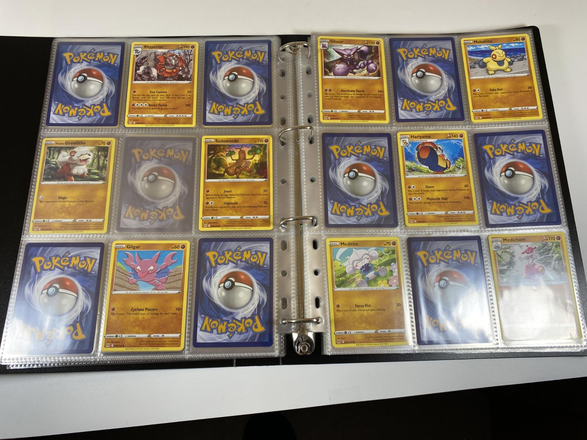 A FOLDER OF POKEMON CARDS, LOTS OF RARES, LARGE PART COMPLETE SETS ETC - Image 7 of 10