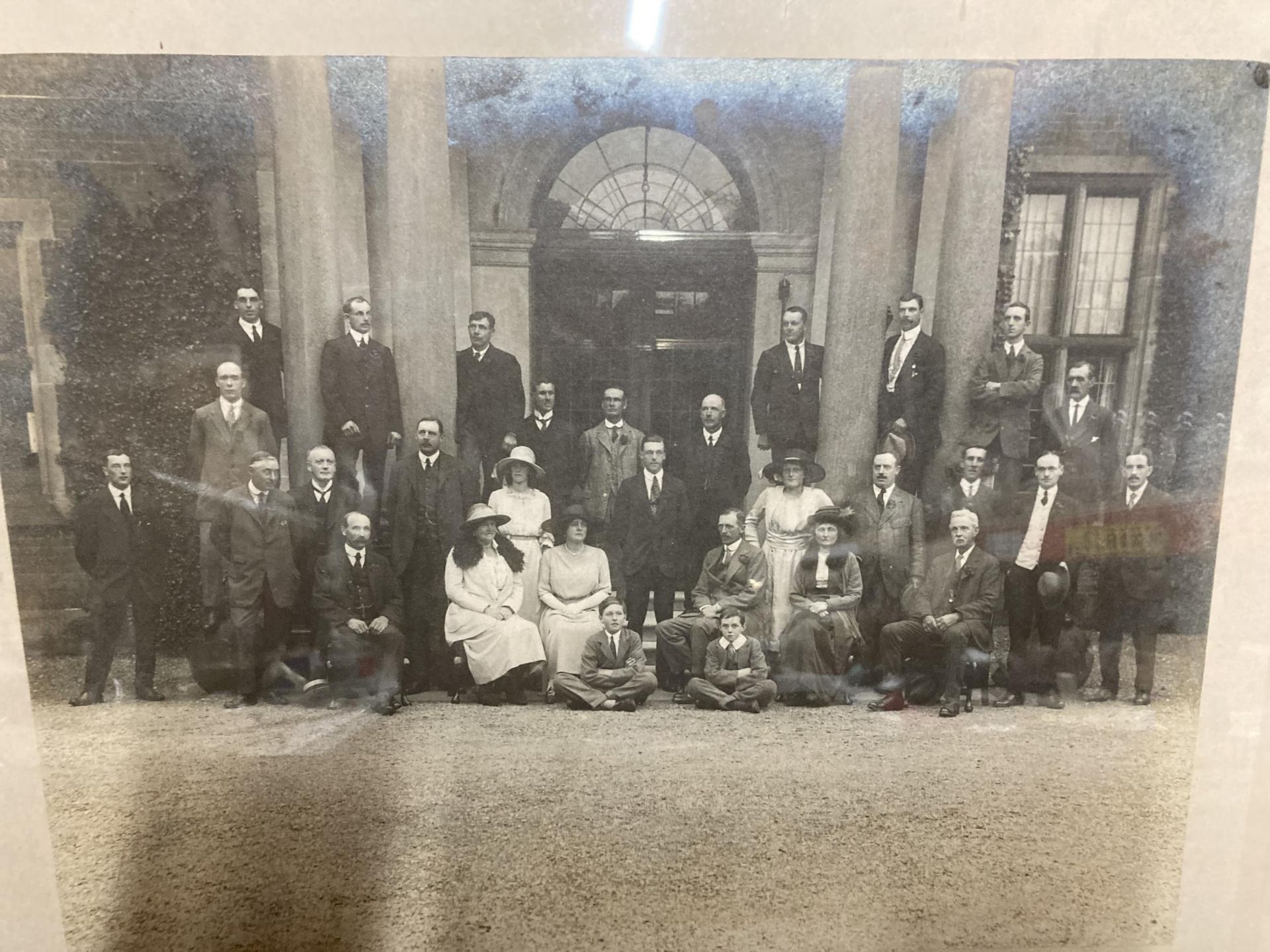 A VINTAGE PHOTOGRAPH OF A FAMILY BY R. S. ARNOLD, MARKET DRAYTON - Image 2 of 3