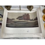 A GROUP OF L.S. LOWRY UNFRAMED PRINTS, THE LONELY HOUSE ETC