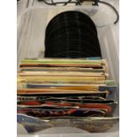 A COLLECTION OF 45RPM VINYL SINGLE RECORDS TO INCLUDE IRISH HITS