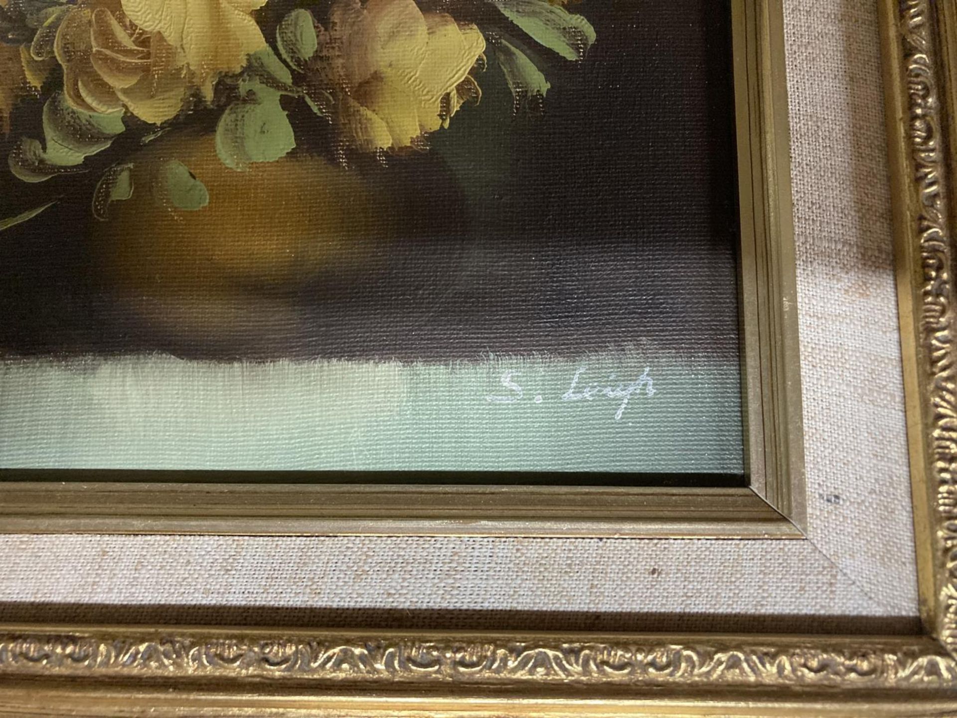 A 19TH CENTURY GILT FRAMED STILL LIFE OIL PAINTING BY EDWARD GEORGE HANDEL LUCAS, SIGNED E.G.H LUCAS - Image 5 of 6