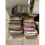 A LARGE QUANTITY OF LP RECORDS