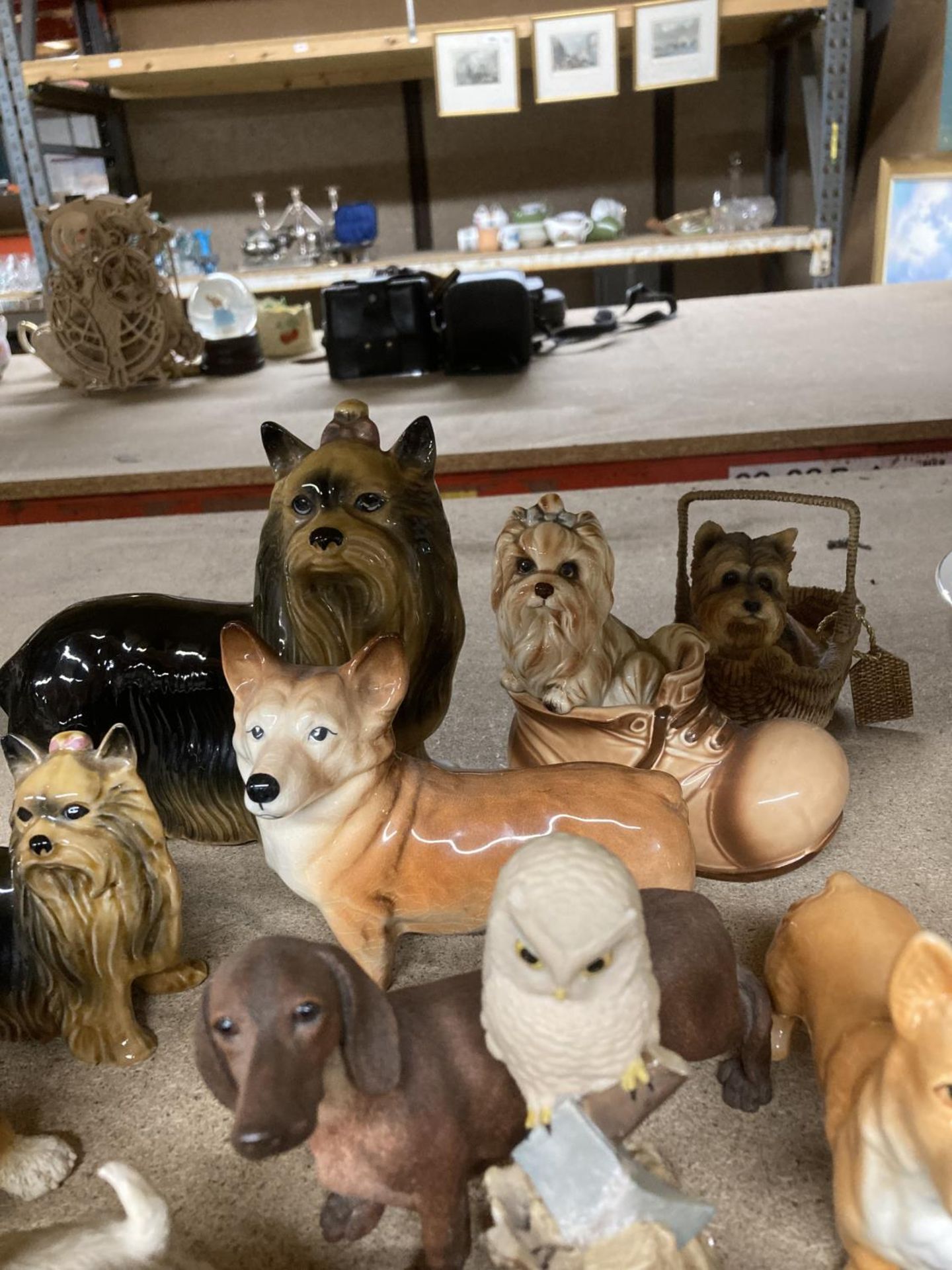 A COLLECTION OF DOG FIGURES - Image 3 of 4