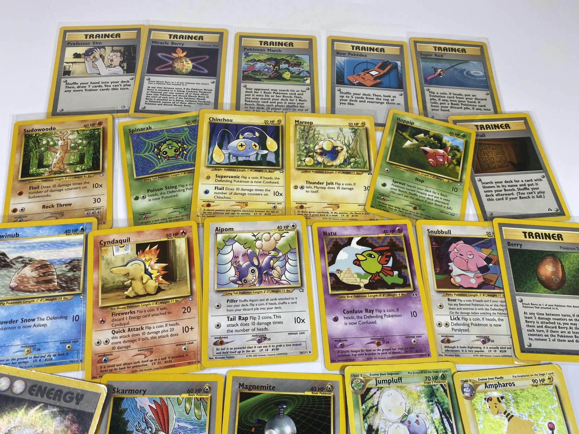 A COLLECTION OF 1999-2000 POKEMON NEO CARDS, HOLOS, AMPHAROS ETC - Bild 4 aus 4