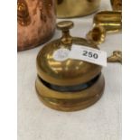 A VINTAGE BRASS HOTEL / RECEPTION BELL