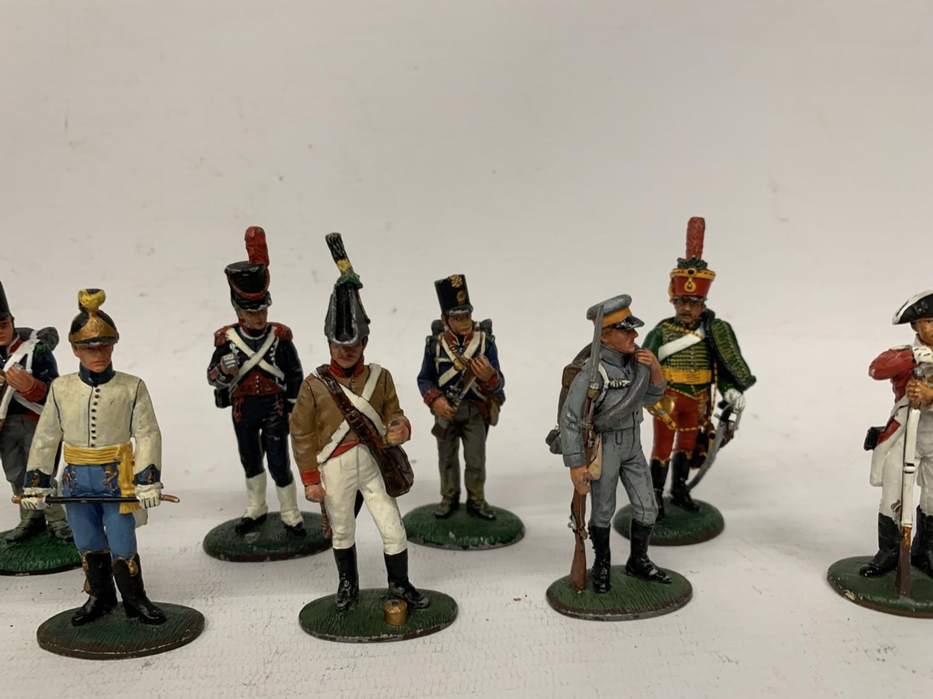 FOUTEEN DEL PRADO DIE CAST NAPOLIONIC ERA FIGURES OF SOLDIERS TO INCLUDE BRITISH, AUSTRIAN, - Bild 4 aus 10