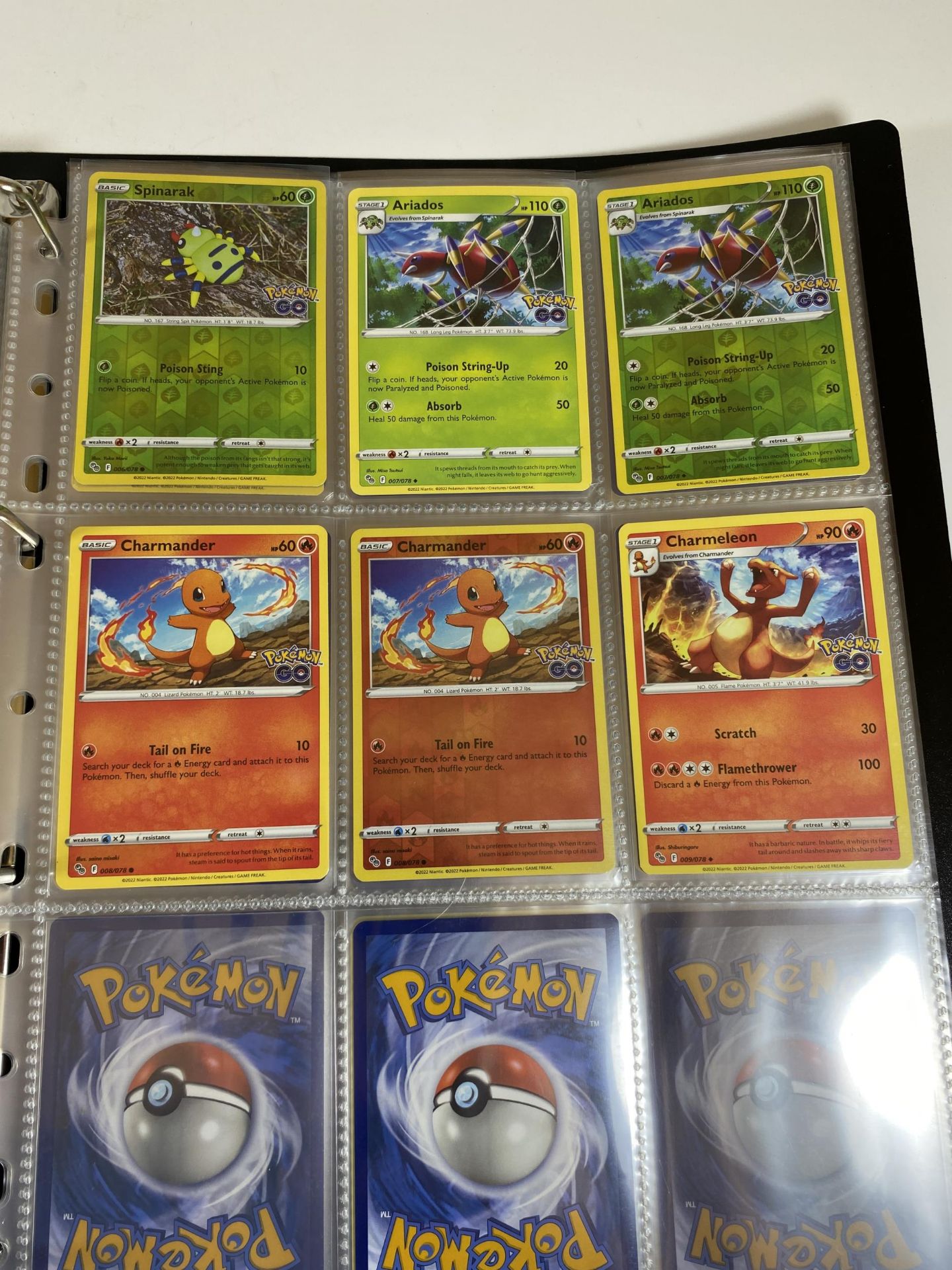 A FOLDER OF POKEMON CARDS, LOTS OF RARES, LARGE PART COMPLETE SETS ETC - Image 8 of 10