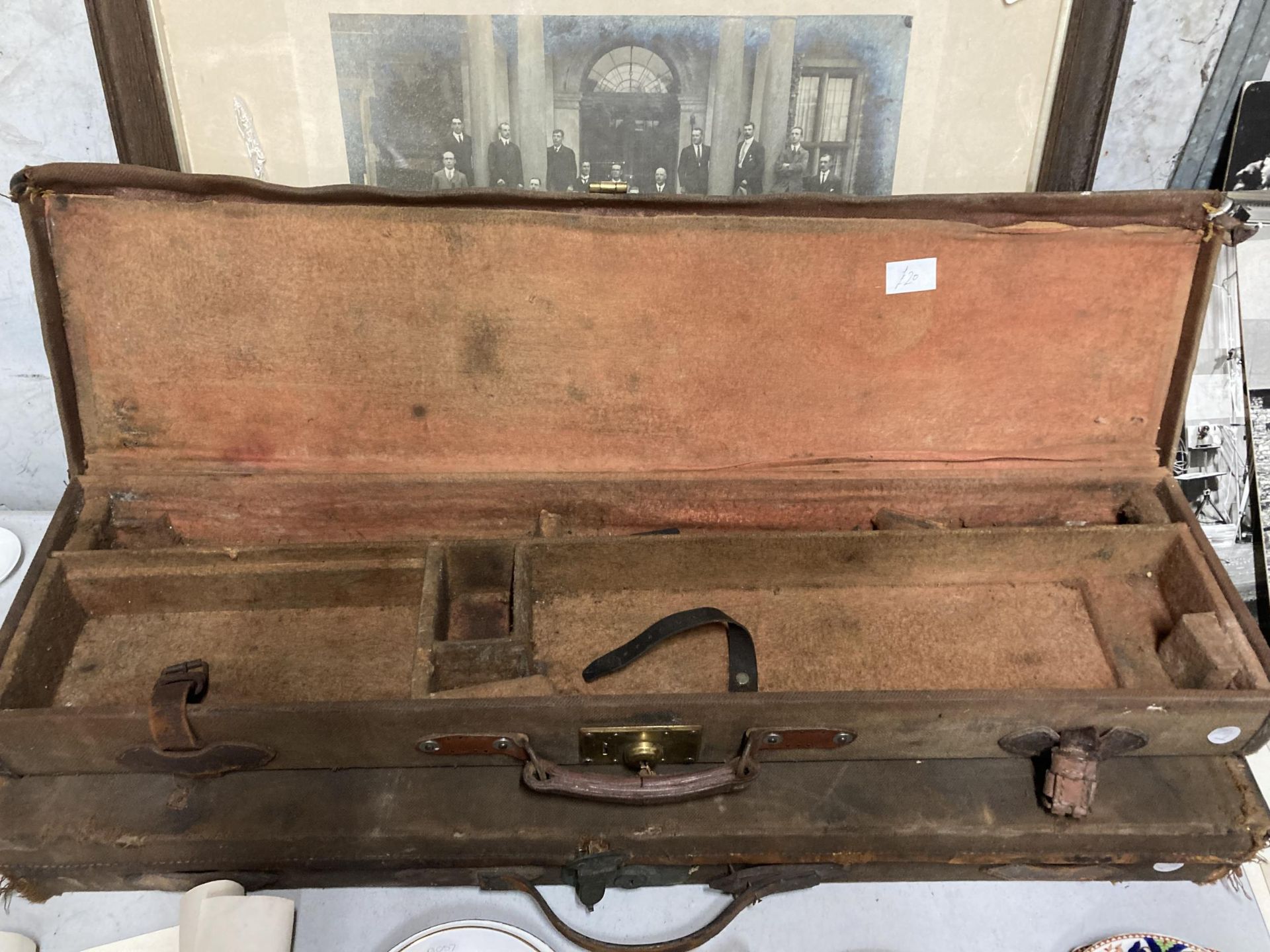 TWO VICTORIAN GUN CASES ONE WITH THE NAME W. HOBSON - Image 2 of 2