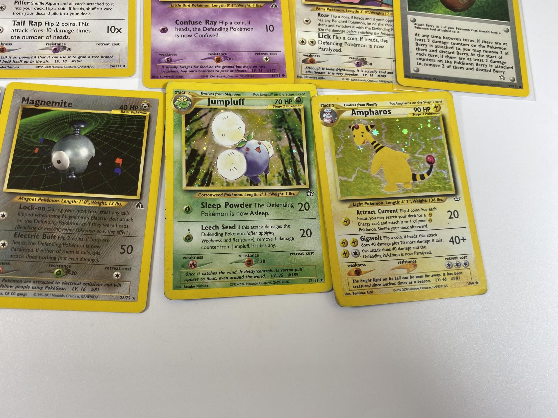 A COLLECTION OF 1999-2000 POKEMON NEO CARDS, HOLOS, AMPHAROS ETC - Bild 3 aus 4