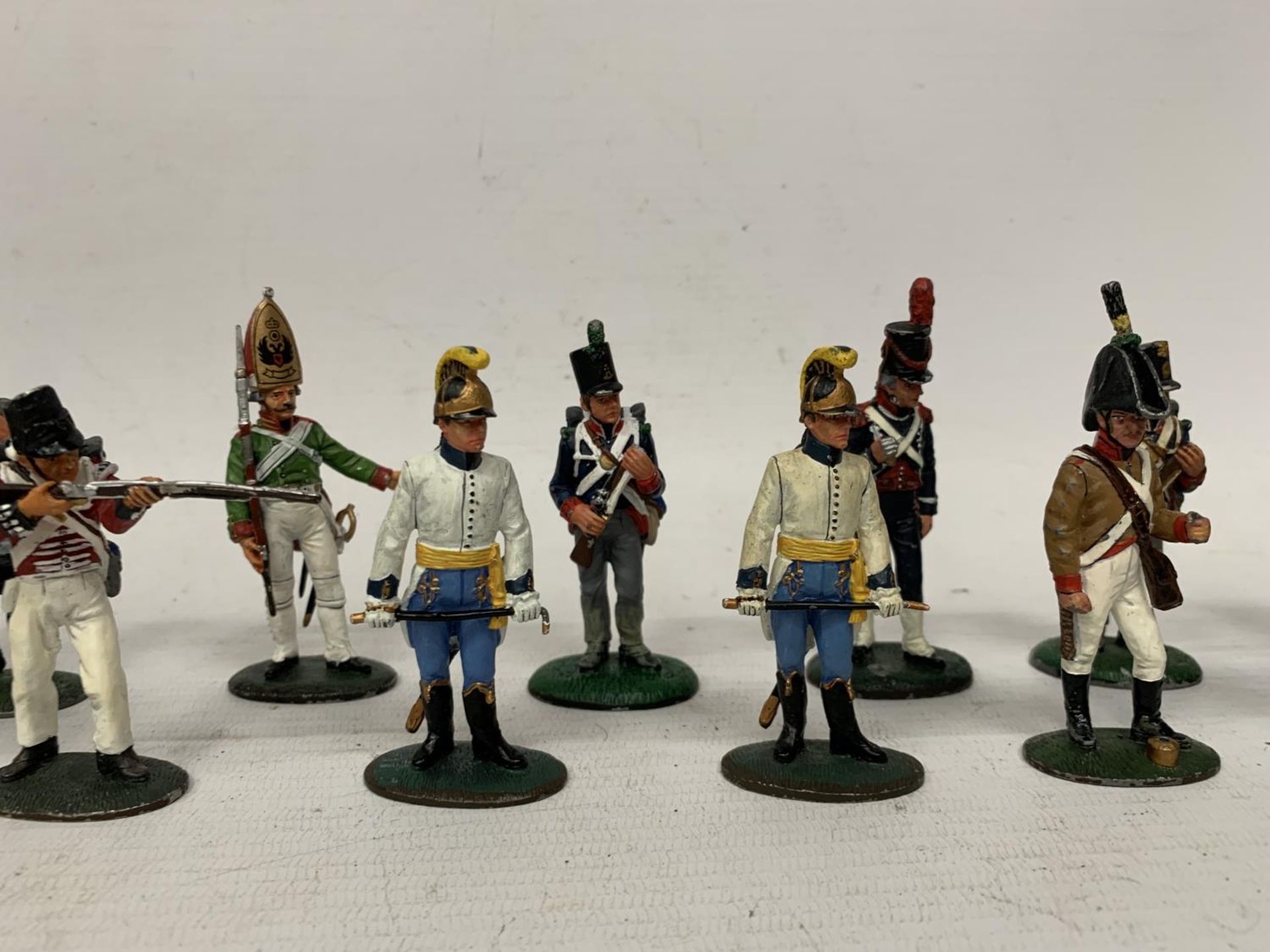 FOUTEEN DEL PRADO DIE CAST NAPOLIONIC ERA FIGURES OF SOLDIERS TO INCLUDE BRITISH, AUSTRIAN, - Bild 3 aus 10