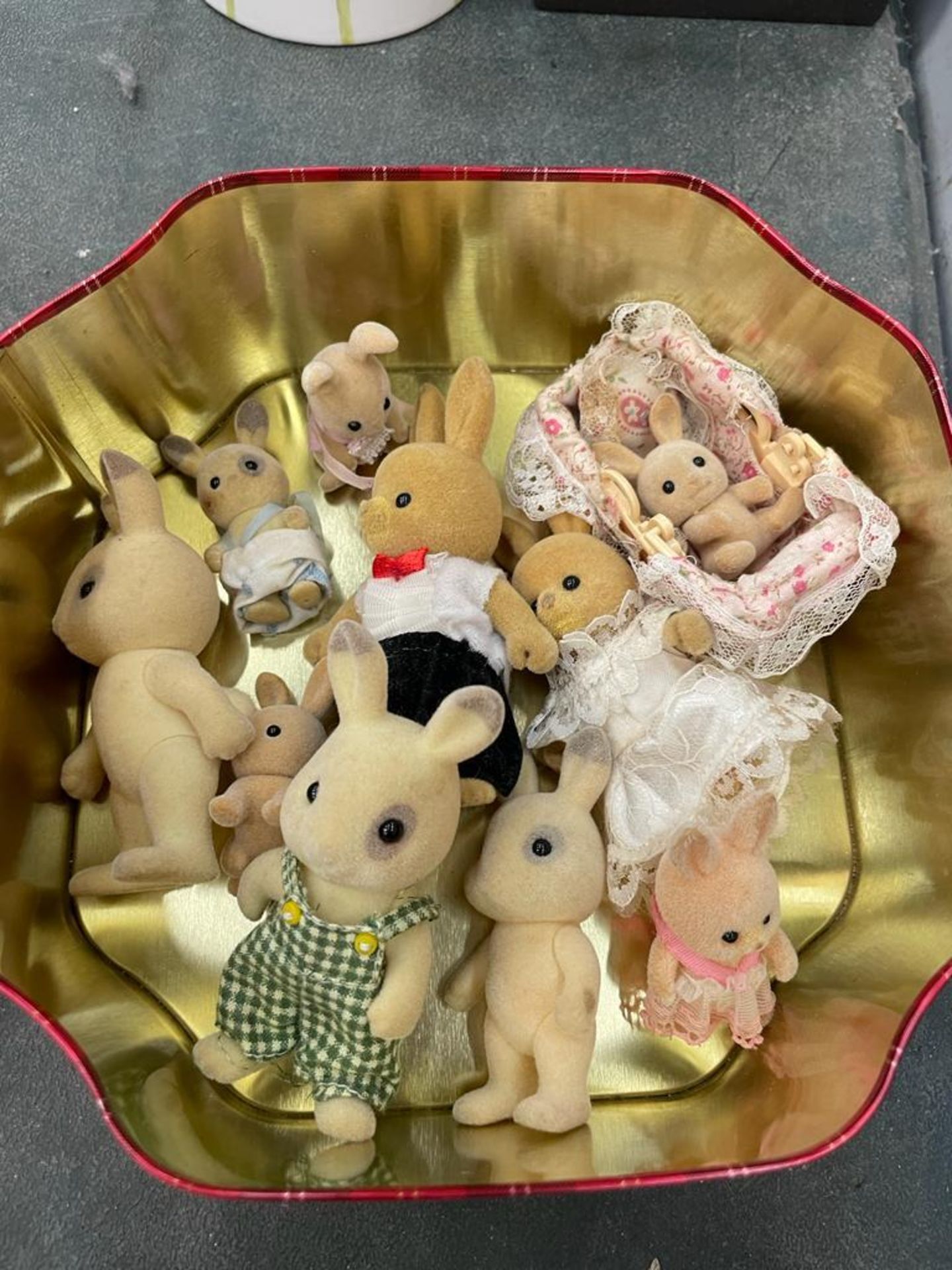 A GROUP OF SYLVANIAN FAMILY TOYS