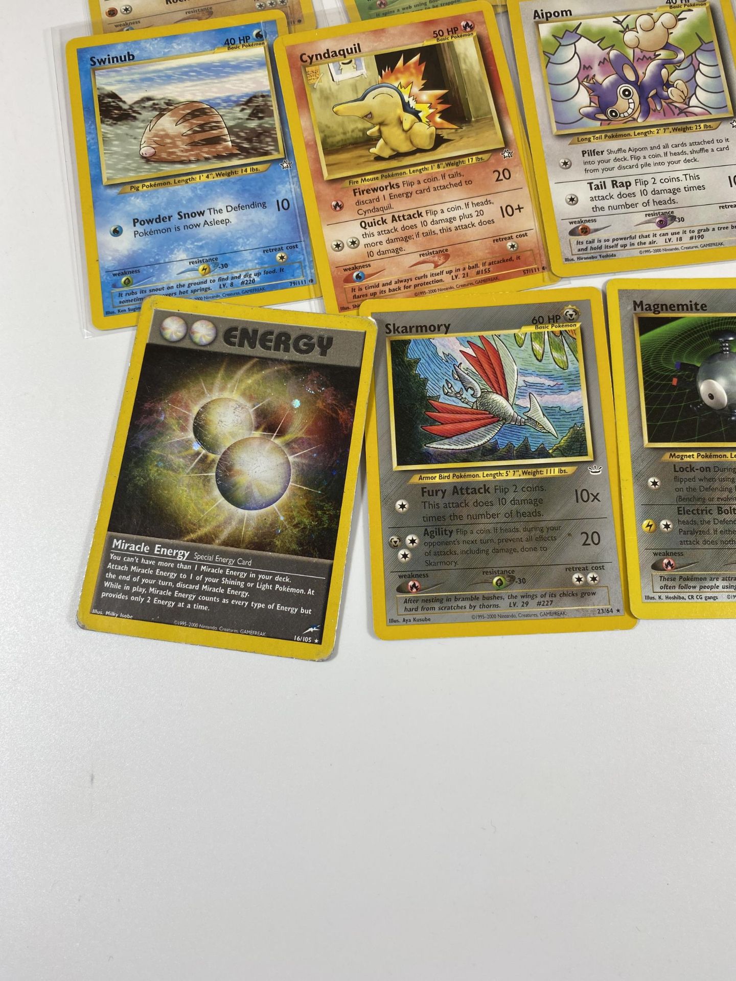 A COLLECTION OF 1999-2000 POKEMON NEO CARDS, HOLOS, AMPHAROS ETC - Bild 2 aus 4