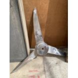 A HEAVY STAINLESS STEEL PROPELLER